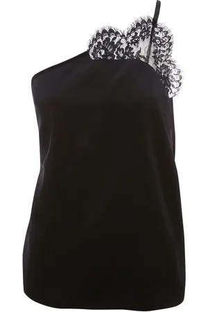 J.W.Anderson Blusa monospalla con pizzo