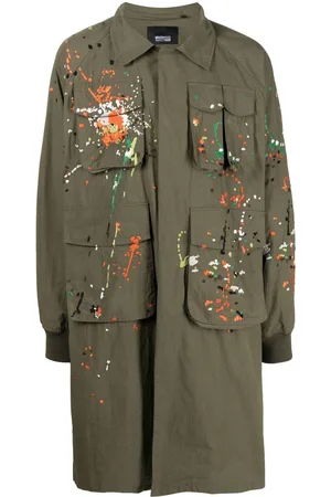 MOSTLY HEARD RARELY SEEN Cappotto con applicazione zaino