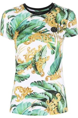 Philipp Plein T-shirt a fiori
