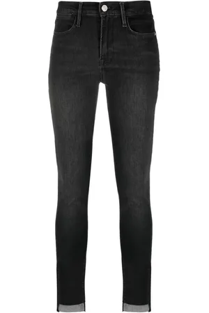 Frame Jeans Le High Skinny con taglio a vivo