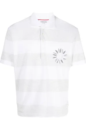 Thom Browne Polo con ricamo