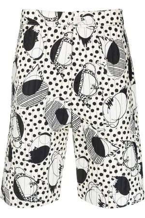 HENRIK VIBSKOV Shorts Wheel con stampa astratta