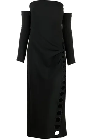 Cult Gaia Abito midi con spalle scoperte