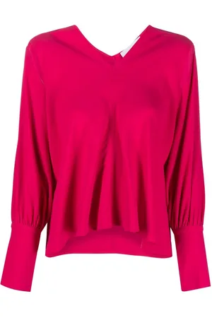 ERIKA CAVALLINI Blusa con scollo a V