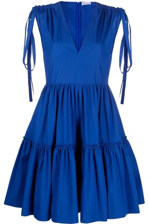 RED Valentino Abito corto svasato con balze