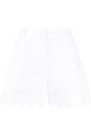 Simone Rocha Shorts con pizzo sangallo