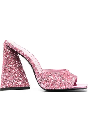 The Attico Mules Devon con cristalli 115mm
