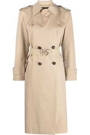 Pinko Trench con fibbia Love Birds