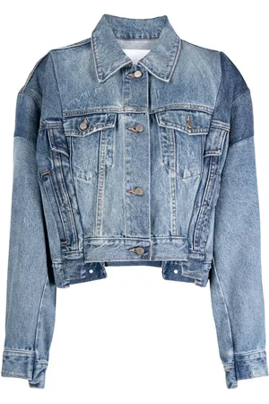 JNBY Gonna denim a strati con design patchwork
