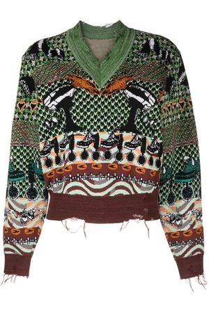 JNBY Maglione a fantasia con effetto vissuto
