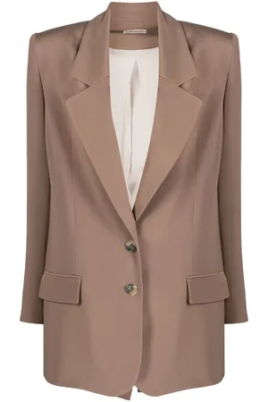 The Mannei Blazer monopetto con revers a lancia