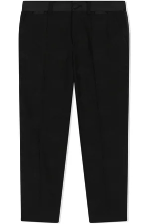 Dolce & Gabbana Pantaloni con logo DG jacquard