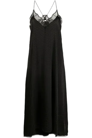 Zadig & Voltaire Abito Risty con monogramma jacquard
