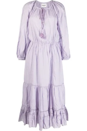Marant Etoile Abito Latifa midi svasato