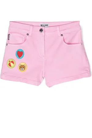 Moschino Shorts con applicazione