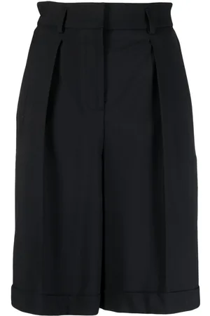 LORENA ANTONIAZZI Shorts con pieghe
