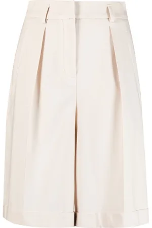 LORENA ANTONIAZZI Shorts con pieghe
