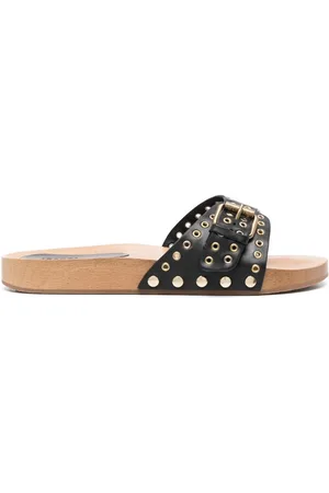 Isabel Marant Clogs Jaso con fibbia