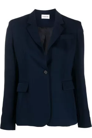 P.a.r.o.s.h. Donna Vestito blazer doppiopetto - Giacca da abito - Blu
