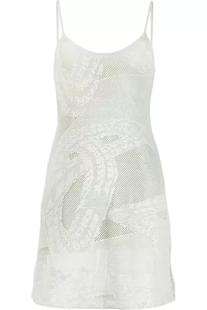 Diesel Donna Vestiti in maglia - Abito in rete - Verde
