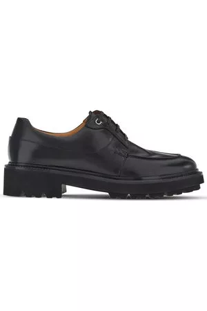 Salvatore Ferragamo Uomo Scarpe stringate e mocassini - Derby Gancini stringate - Nero