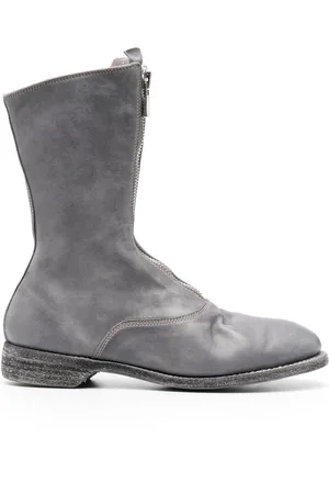 GUIDI Stivali in pelle con zip