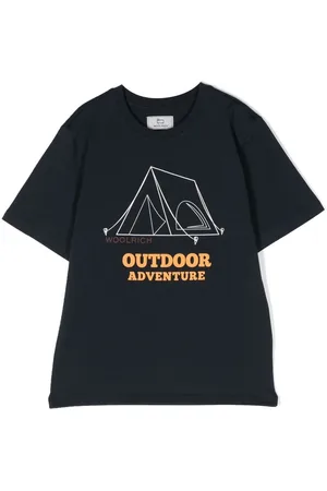 Woolrich T-shirt Road Trip con stampa