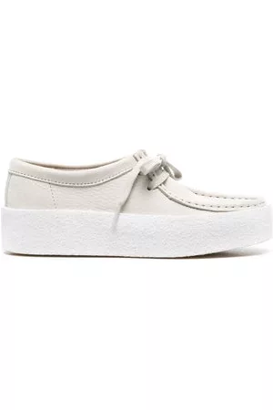 Clarks Donna Sneakers - Sneakers con suola rialzata - Bianco