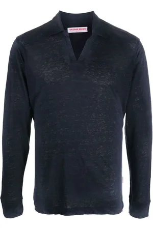 Orlebar Brown Polo Felix a maniche lunghe