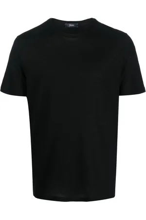HERNO T-shirt con placca logo