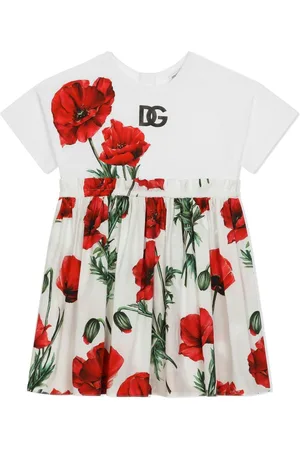Dolce & Gabbana Abito a fiori con zip