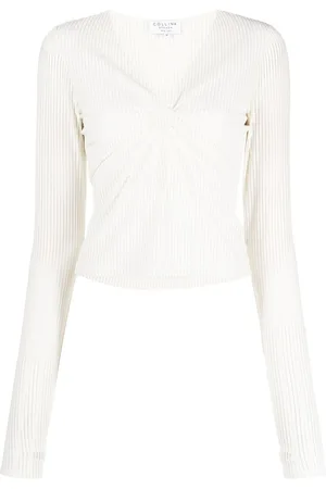 Collina Strada Top con scollo a V