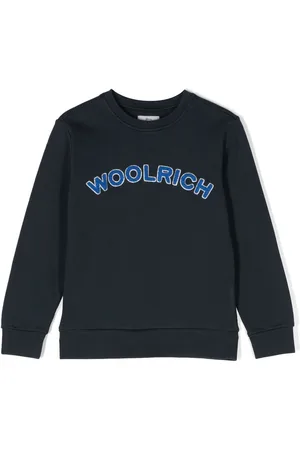 Woolrich Felpa con logo in spugna