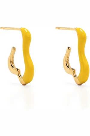 Missoma Orecchini bicolore Squiggle piccoli
