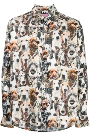 MARTINE ROSE Camicia con stampa