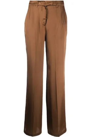 SEMICOUTURE Pantaloni dritti a vita alta