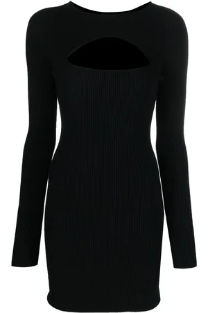 Dsquared2 Abito midi con dettaglio cut-out