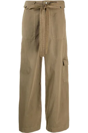 Staud Pantaloni Rosemary con cintura