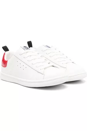 Diesel Sneakers con tacco a contrasto - Bianco