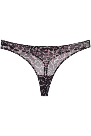 Marlies Dekkers Perizoma semi trasparente con stampa