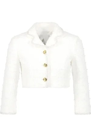 Giambattista Valli Giacca crop in tweed