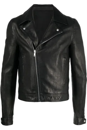 Rick Owens Giacca biker con zip