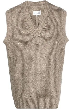 Maison Margiela Gilet con scollo a V