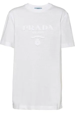 Prada T-shirt con ricamo