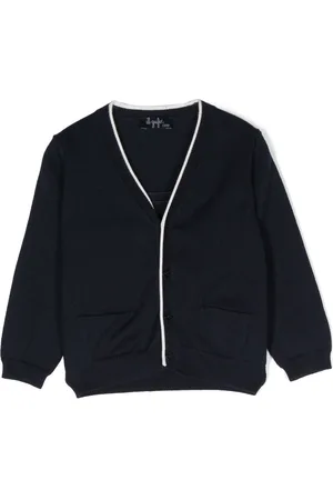 Il gufo Cardigan con scollo a V