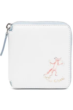 Maison Kitsuné Portafoglio con zip