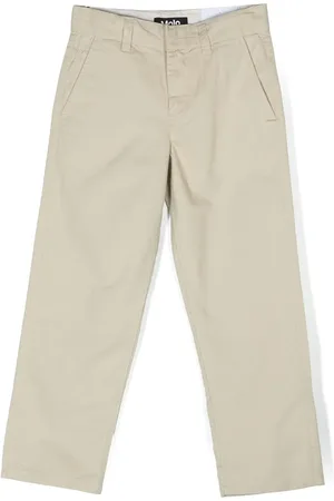 Molo Pantaloni Ace con applicazione