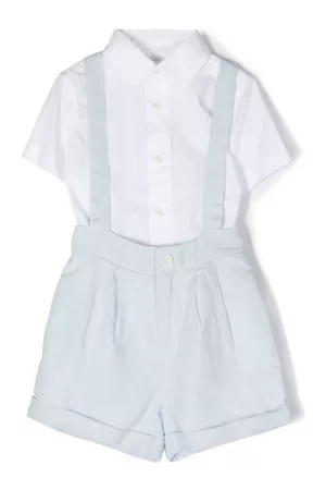 Ralph Lauren Set top e shorts - Bianco