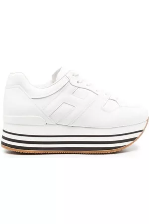 Hogan Donna Sneakers - Sneakers con suola rialzata - Bianco