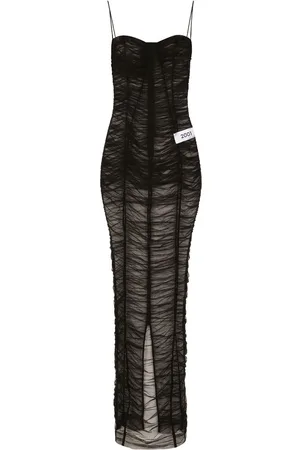 Dolce & Gabbana Abito lungo semi trasparente KIM DOLCE&GABBANA